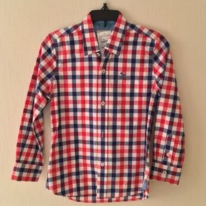 NEW Mini Boden Boys Dress Shirt Size 6/7